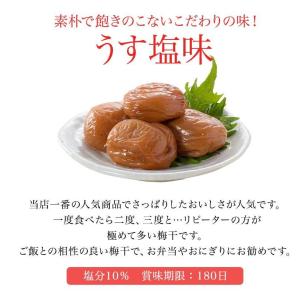 訳あり 梅干し 送料無料 無選別うす塩800g...の詳細画像1