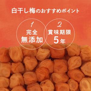 白干し梅 900g 福井県産 無添加 備蓄 シ...の詳細画像3