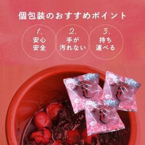 梅干し 無添加 個包装 おためし しそ漬福梅ぼ...の詳細画像1