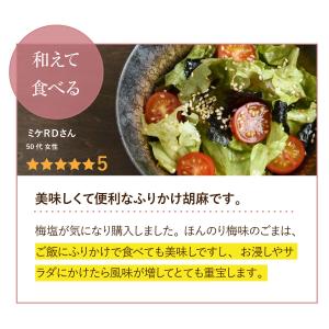 ごま 梅 梅塩 紀州南高梅 和歌山 ふりかけ ...の詳細画像5