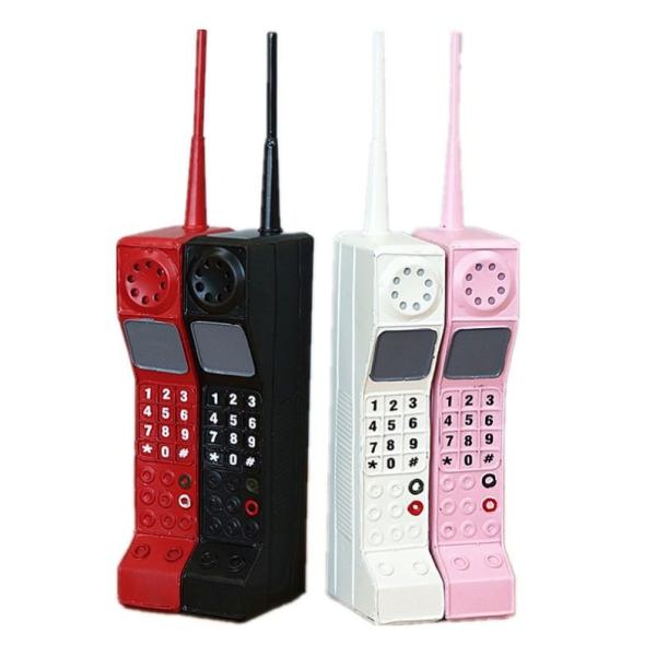 レトロ 電話 受話器 トランシーバー 雑貨 おもちゃ 置物 装飾 小道具 飾り 昭和 カフェ 喫茶店...