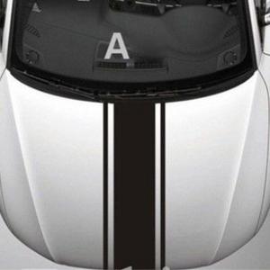 車 汎用 ボンネット エンジンフード ステッカ...の詳細画像2