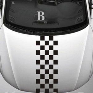 車 汎用 ボンネット エンジンフード ステッカ...の詳細画像3