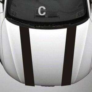 車 汎用 ボンネット エンジンフード ステッカ...の詳細画像4
