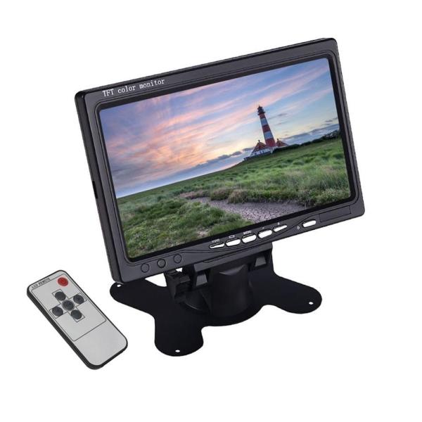 Hd 12 v 24 v tft カラーカーモニター 7 インチのヘッドレストユニバーサルリアビュー...