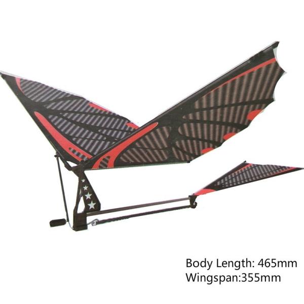 18 インチイーグル炭素繊維　鳥アセンブリ　羽ばたき機　DIY モデル航空機飛行機おもちゃ