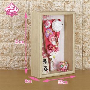 羽子板 初正月 花飾り(9号 つまみ細工羽子板...の詳細画像2