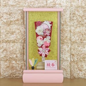 羽子板 初正月 ケース入り(6号 つまみ細工 ...の詳細画像4
