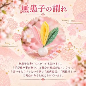 羽子板 初正月 ケース入り(7号 つまみ細工 ...の詳細画像5