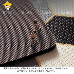 キッチンマット 拭ける キッチンラグ 北欧 ラ...の詳細画像4