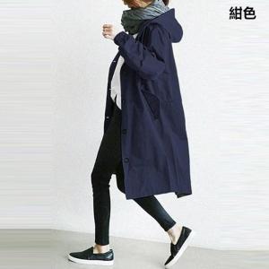 トレンチコート レディース ロング 秋 コート...の詳細画像4