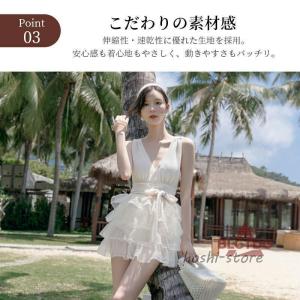 親子ペア 水着 可愛い お揃い レディース オ...の詳細画像4