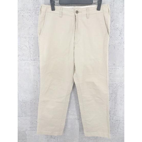◇ BLUE WORK tomorrowland ブルーワーク コットン パンツ 46 ベージュ #