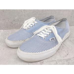 ◇ VANS バンズ オーセンティック スニーカー シューズ US9 ブルー ホワイト メンズ｜fukuwauchi-player