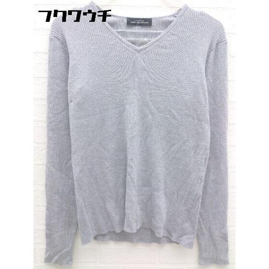 ◇ green label relaxing UNITED ARROWS リブ 長袖 ウール ニット...
