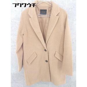 ■ titivate ティティベイト 長袖 チェスターコート M ブラウン * 1002800304530