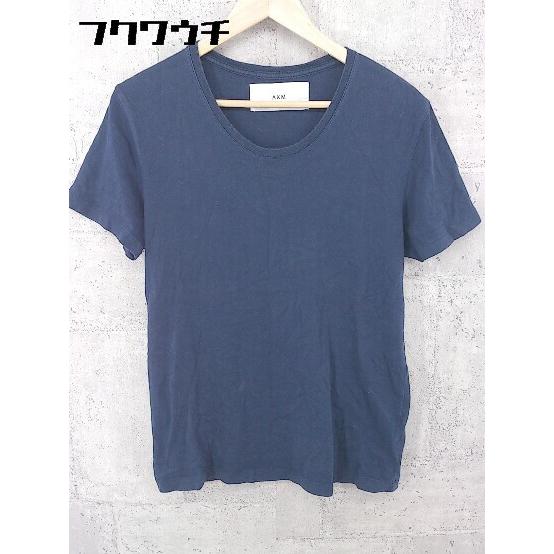 ◇ AKM エイケイエム   半袖 Tシャツ カットソー サイズL ネイビー メンズ