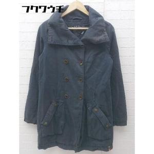 ◇ HILFIGER DENIM ヒルフィガーデニム トレンチ コート サイズS ネイビー系 レディース