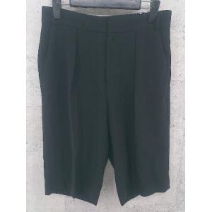 ◇ Spick and Span Noble スピックアンドスパンノーブル ハーフ パンツ サイズ38 ブラック レディース