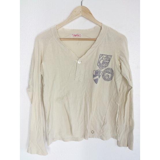 ◇ AMERICANA アメリカーナ UNITED ARROWS Tシャツ カットソー ベージュ ネ...