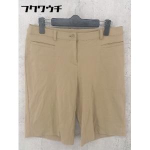 ◇ BEAMS LIGHTS ビームス ライツ ハーフ パンツ サイズ38 ベージュ レディース