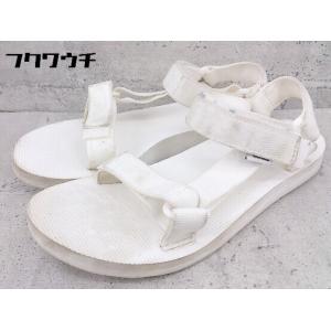 ◇ Teva テバ スポーツ サンダル 24ｃｍ ホワイト レディース