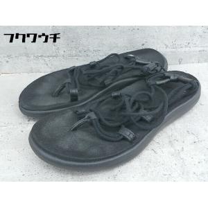 ◇ Teva テバ サンダル サイズW6 ブラ...の詳細画像1