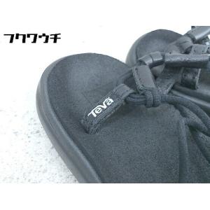 ◇ Teva テバ サンダル サイズW6 ブラ...の詳細画像3