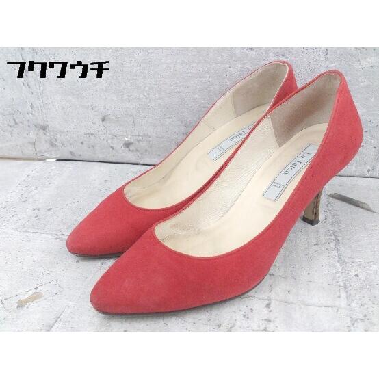 ◇ Le Talon ル タロン ヒール パンプス サイズ35 1/2 レッド レディース