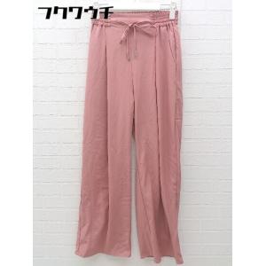 ◇ titivate ティティベイト ウエストゴム ワイド パンツ サイズS ピンク レディース