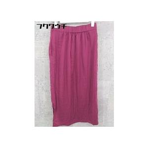 ◇ AMERI アメリ ロング タイト スカート サイズS マゼンタ レディース