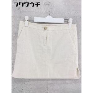 ◇ TORY BURCH トリーバーチ ミニ 台形 スカート サイズ0 ホワイト系 レディース