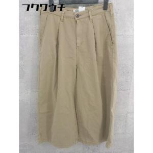 ◇ SOMETHING サムシング ワイド パンツ サイズM ベージュ レディース