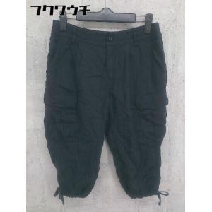◇ Spick & Span スピック＆スパン ハーフ パンツ サイズ34 ブラック レディース