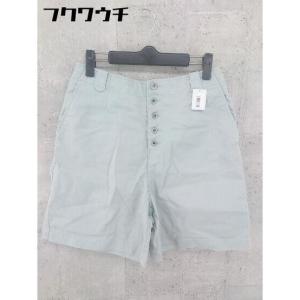 ◇ bulle de savon ビュル デ サボン ハーフ ショート パンツ サイズF ライトブルー系 レディース