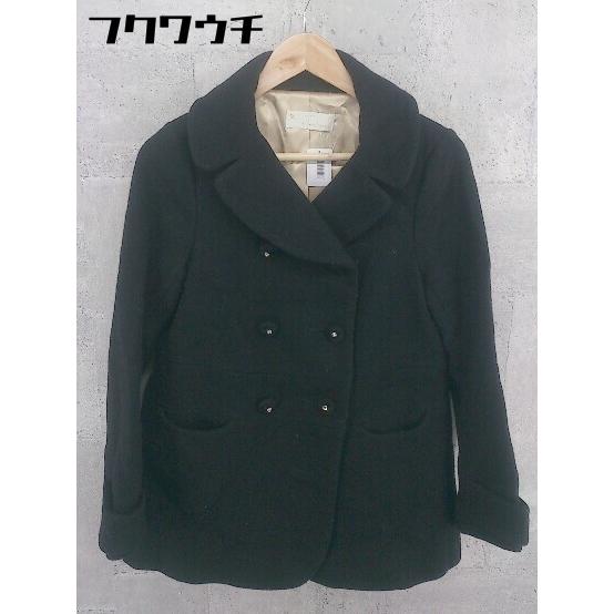 ■ franche lippee フランシュリッペ 長袖 コート サイズM ブラック レディース