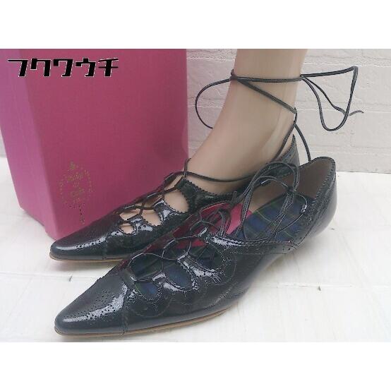 ◇ ◎ Ruby&amp;Cake?etc… ルビーアンドケーキ レースアップ パンプス サイズ23cm ブ...