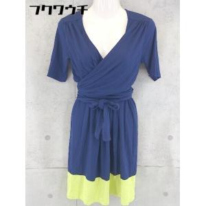 ◇ Seraphine セラフィン 半袖 膝丈 マタニティワンピース サイズUK 8 FR 38 ネイビー レディース