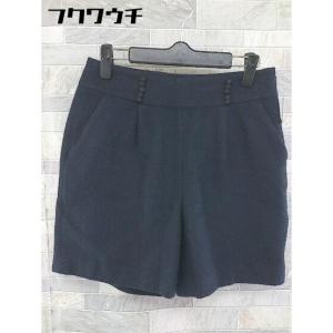 ◇ BEAMS LIGHTS ビームス ライツ ショート ハーフ パンツ サイズ38 ネイビー系 レディース