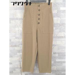 ◇ JEANASIS ジーナシス ワイド パンツ サイズF ブラウン レディース