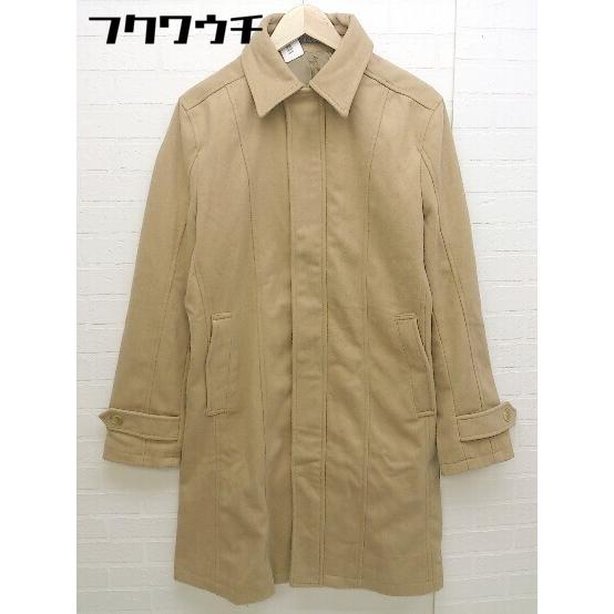 ■ A.S.M ATELIER SAB MEN ジップアップ  コート サイズ52(LL) ブラウン...