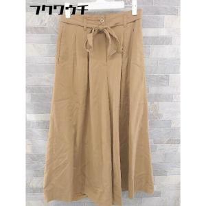◇ ROPE' ロペ ワイド パンツ サイズ38 ブラウン レディース