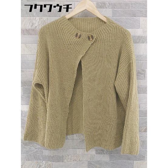 ◇ Smileorchid スマイルオーキッド ニット 長袖 カーディガン サイズF ブラウン レデ...