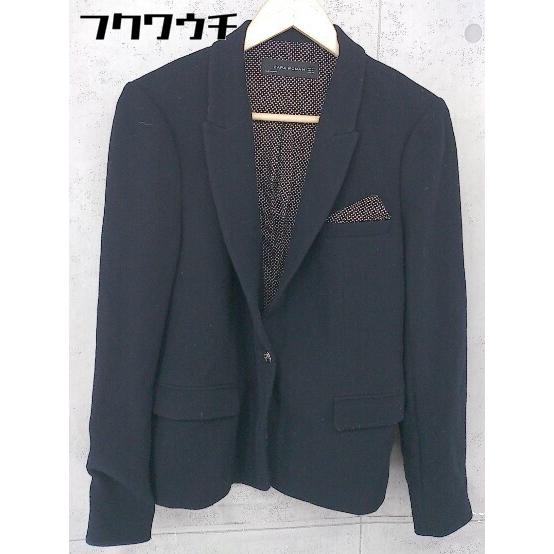 ◇ ZARA WOMAN ザラ ウーマン エルボパッチ 1B 長袖 テーラードジャケット サイズEU...