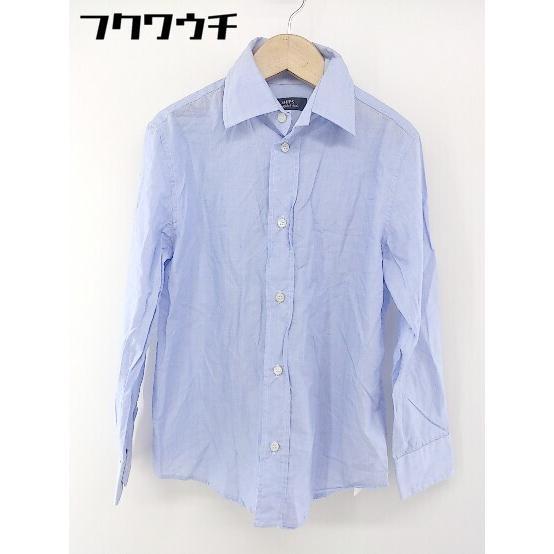 ◇ SHIPS シップス キッズ 子供服 長袖 シャツ サイズ130 ブルー系 メンズ