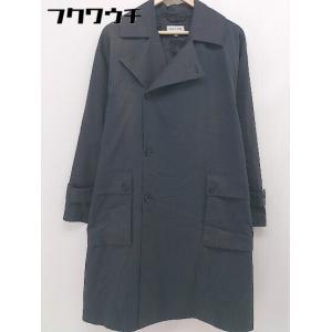■ ◎ FREAK'S STORE フリークスストア ベルト付 長袖 コート サイズM ネイビー メンズ
