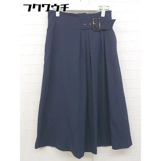 ◇　 AG by aquagirl エージー バイ アクアガール サイドジップ 膝下丈 フレア スカ...