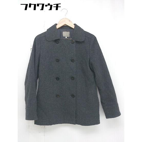 ■ Rouge vif ルージュ ヴィフ 長袖 コート サイズ2 グレー系 レディース