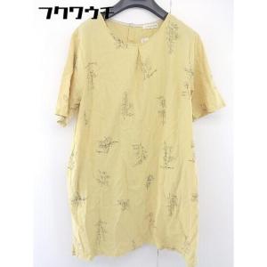 snc ヴィヴィアンタム VIVIENNETAM ワンピース 1 白 青 梅柄 鳥柄 総柄
