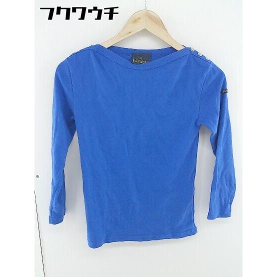 ◇ Le Minor ルミノア フランス製 八分袖 Tシャツ カットソー サイズ1 ブルー レディー...